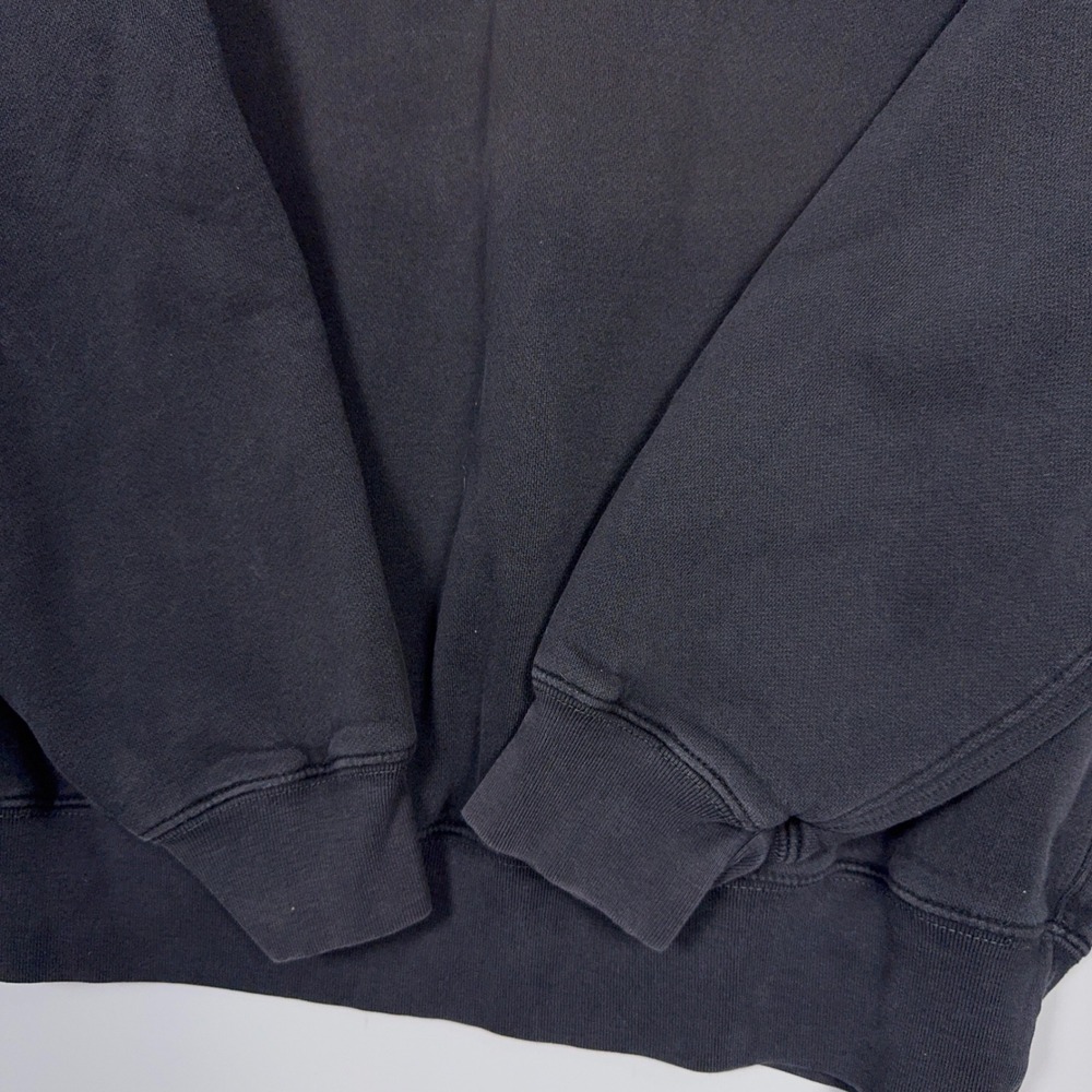 Vintage Polo Ralph Lauren Crewneck Sweatshirt Mens Medium Cotton Black Preppy - Picture 4 of 10